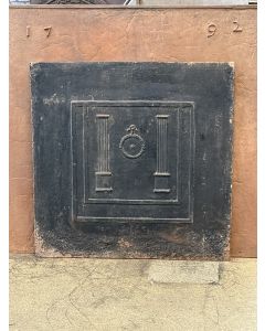 Piastra Ghisa Camino Neoclassica