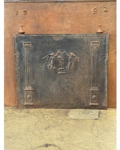 Piastra Ghisa Camino Neoclassica