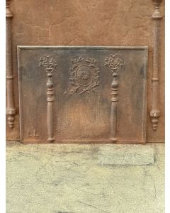 Piastra Ghisa Camino Neoclassica