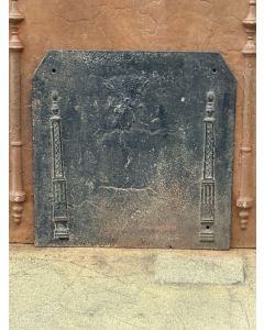 Piastra Ghisa Camino Neoclassica