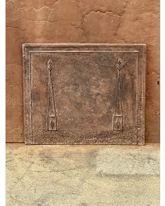Piastra Camino 'Colonne di Libertà'