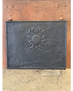 Piastra Ghisa Camino Neoclassica