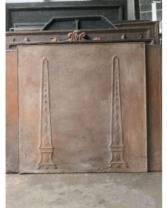 Piastra Camino 'Colonne di Libertà'