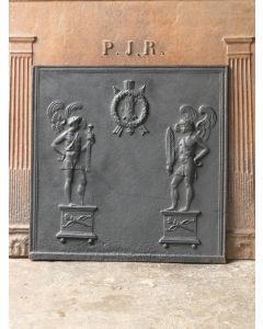 Piastra Ghisa Camino Neoclassica