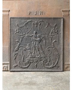 Piastra Ghisa Camino Neoclassica