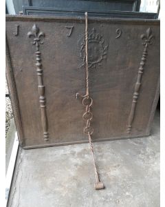 Antico Gancio per Pentola Camino