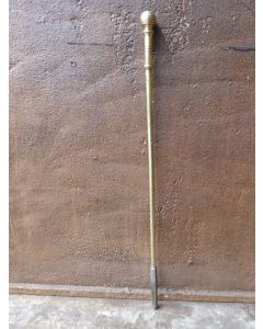 Attizzatoio in Ottone Lucido