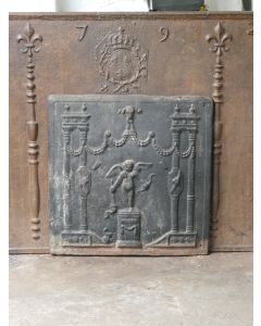 Piastra Ghisa Camino Neoclassica