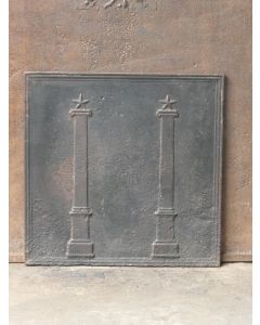 Piastra Camino 'Colonne di Libertà'