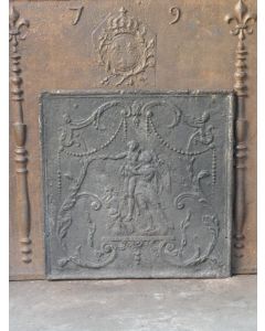 Piastra Ghisa Camino Neoclassica