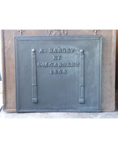 Piastra Camino 'Colonne di Libertà'