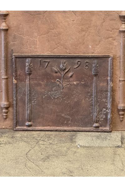 Piastra Ghisa Camino Neoclassica