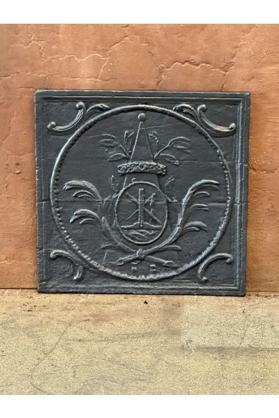 Piastra Ghisa Camino Neoclassica
