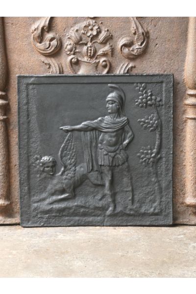 Piastra Ghisa Camino Neoclassica
