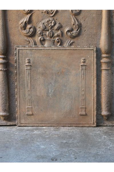 Piastra Camino 'Colonne di Libertà'
