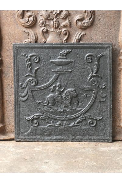 Piastra Ghisa Camino Neoclassica