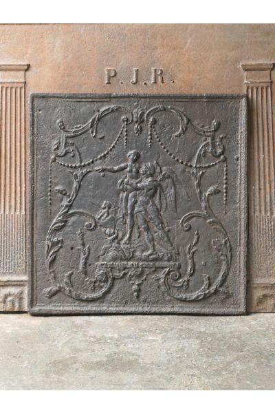Piastra Ghisa Camino Neoclassica