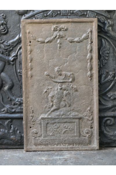 Piastra Ghisa Camino Neoclassica